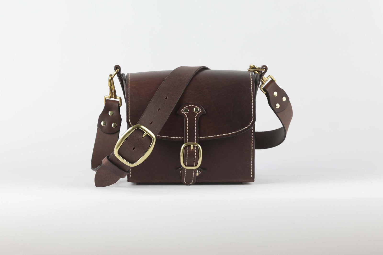 <tc>Patrontaske til hele æsker i brun</tc>