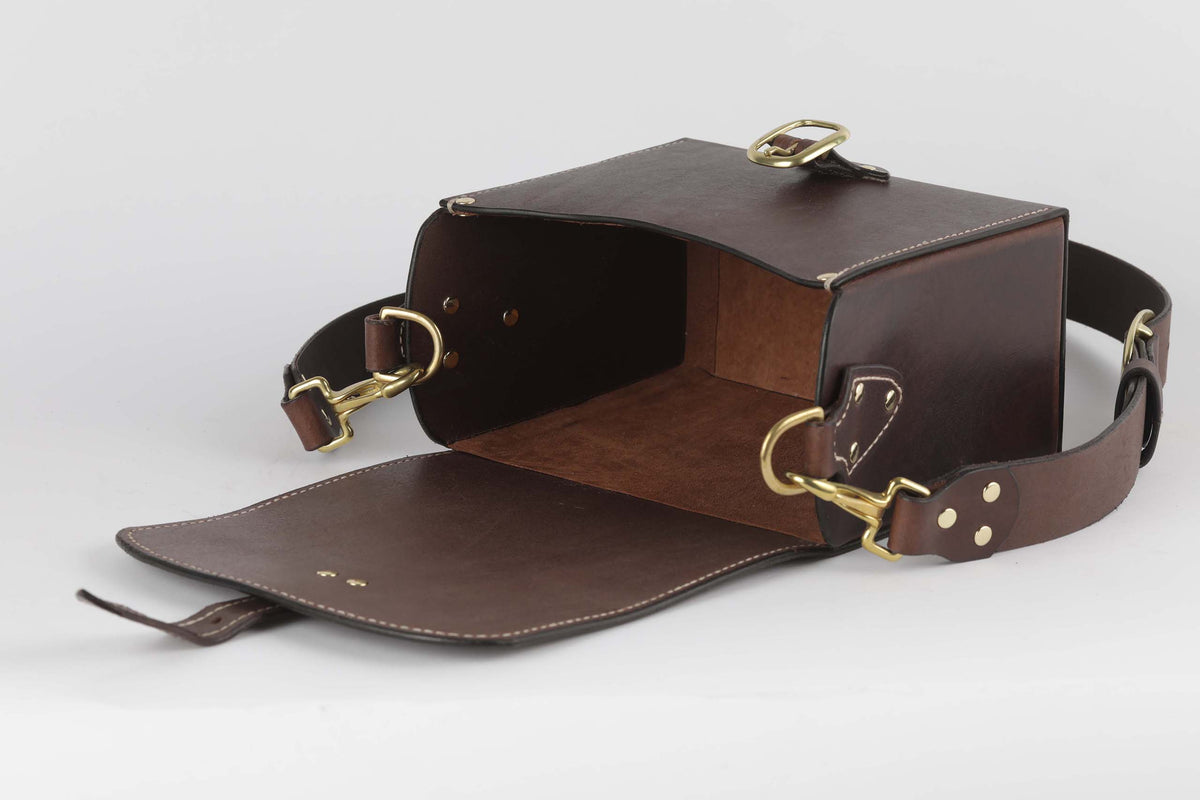 <tc>Patrontaske til hele æsker i brun</tc>