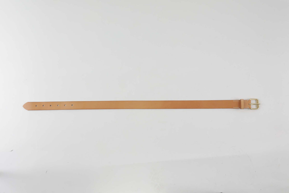 Heavy Duty Belt in natural leather