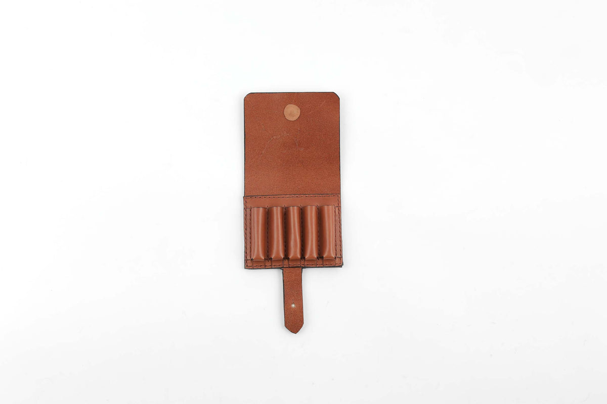 <tc>Ammunitionspung til 5 stk. i mørk tan</tc>