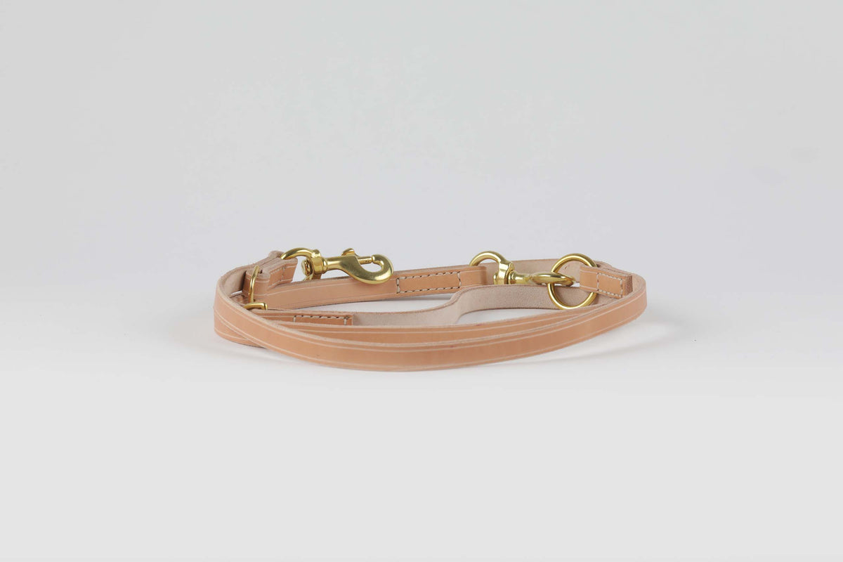 Lange hundesnore i naturlæder